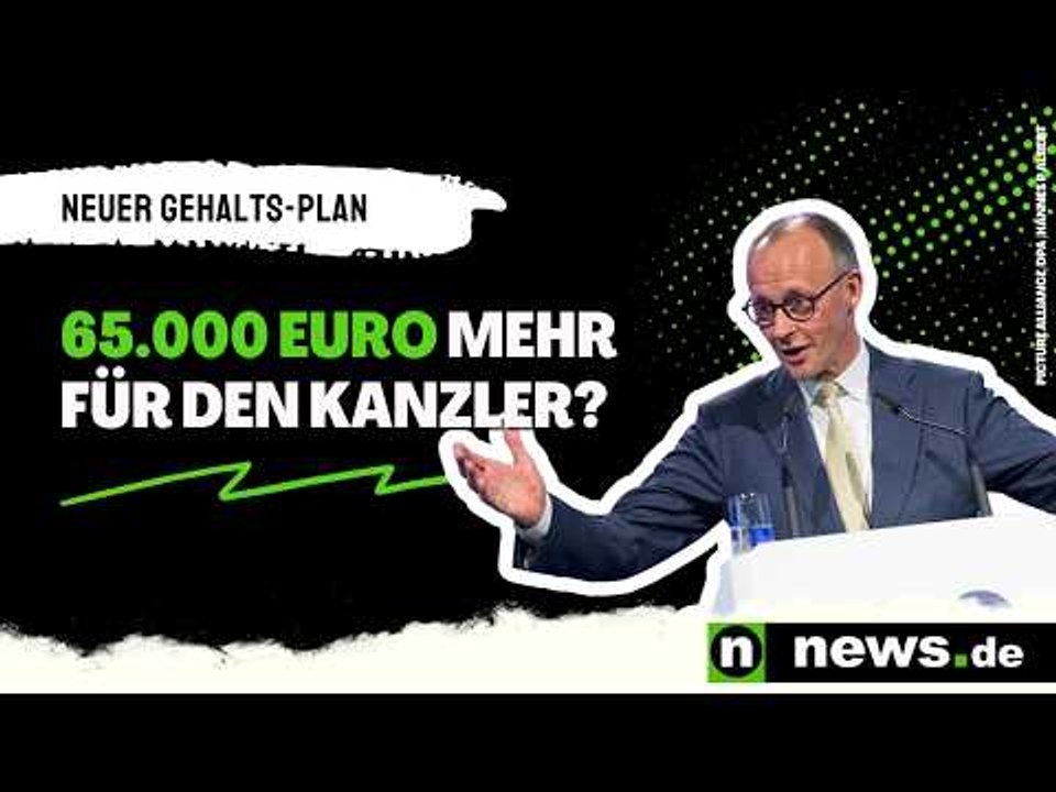 65.000 Euro mehr für den Kanzler? Dieser Gehalts-Plan sorgt für Eklat