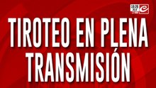 Tremendo: transmitíamos en vivo y fuimos testigos de una dramática persecución y tiroteo