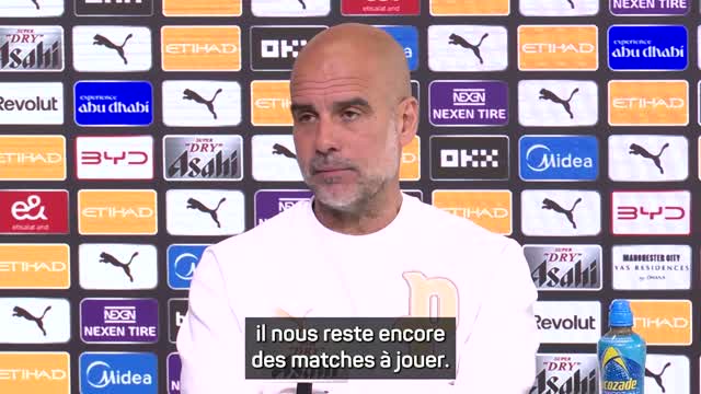 Man City - Guardiola avant d'affronter Arsenal : "Si nous perdons, c’est terminé"