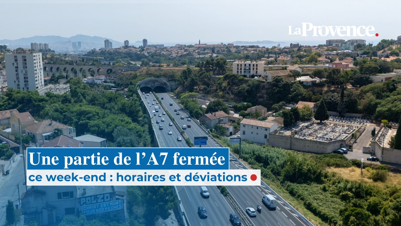 Une partie de l’A7 fermée ce week-end : horaires et déviations