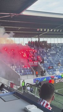Locura con la afición del Benfica en la Youth League