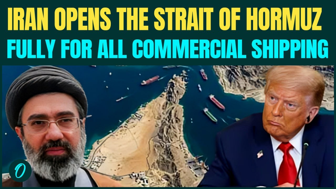 Iran OPENS Strait of Hormuz BREAKING: Hormuz FULLY OPEN For All Commercial Ships| Trump BEGGED Iran?