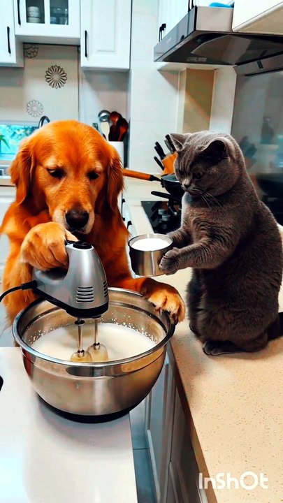 Dog and Cat Playing Together 🐶🐱 | Funny & Cute Animal Moments