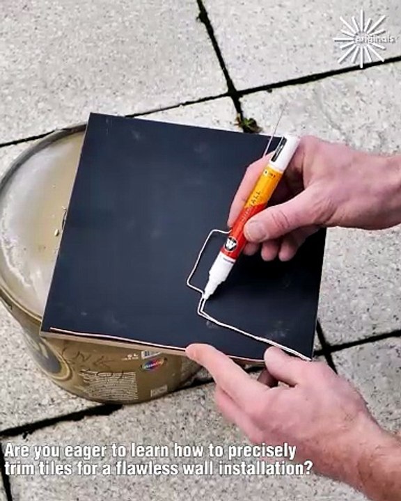 Learn expert techniques for flawless tile cuts! 🛠️✨