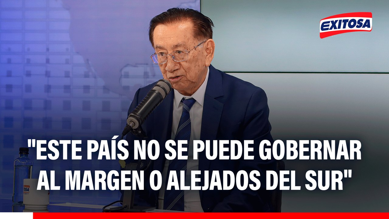 Perú no puede ser gobernado de espaldas al sur, afirma pdte. José Balcázar