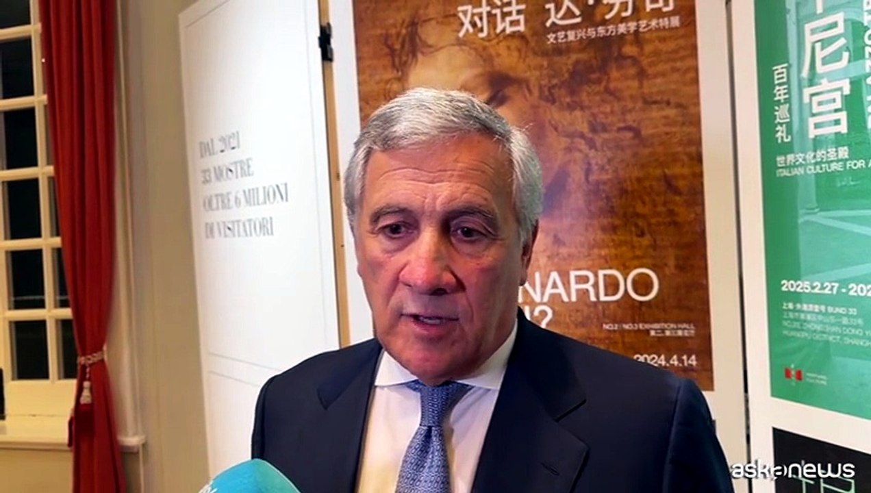 Iran, Tajani: mi auguro che la Cina possa avere un ruolo per la pace