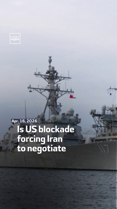 Is US blockade forcing Iran to negotiate?