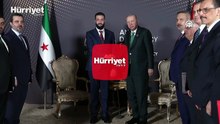 Cumhurbaşkanı Erdoğan, Suriye Cumhurbaşkanı Şara ile görüştü