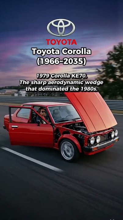 50+ Years of Corolla Evolution