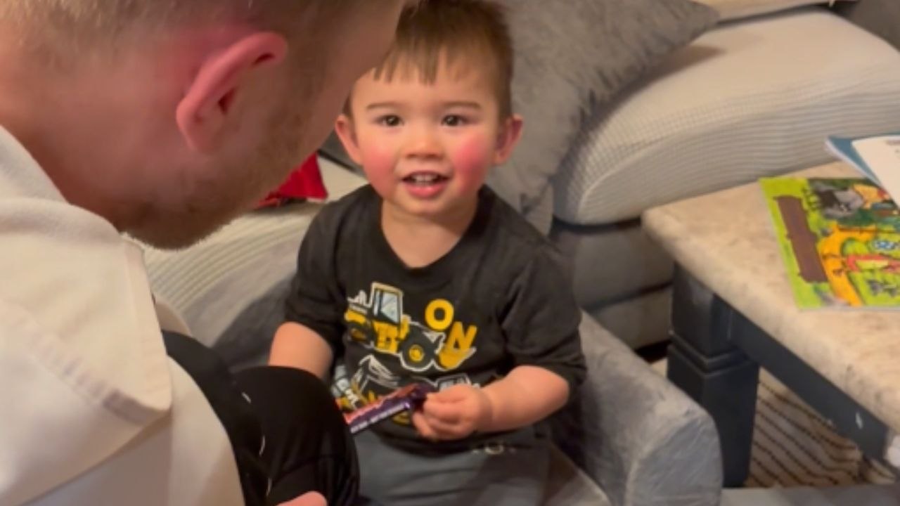 Toddler Makes One Last Chocolate Request Before Going To Bed