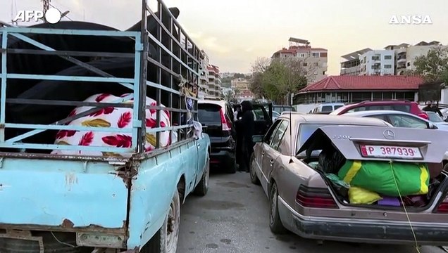 Gli sfollati libanesi tornano nel sud del Paese dopo il cessate il fuoco