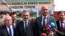 Yozgat'ta 20 manda üreticilere teslim edildi