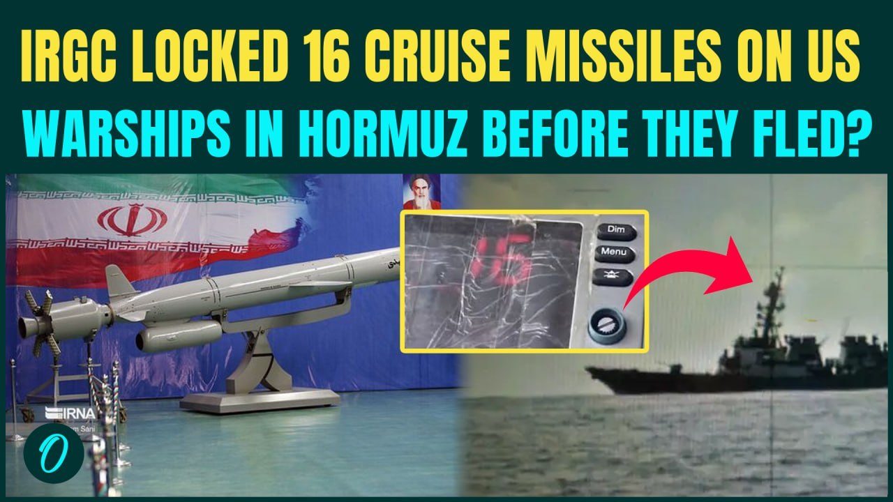 Iran FIRED 16+ Missiles at US Warships in Hormuz? CHILLING Details of How Iran KICKED OUT US Warship