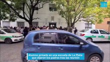 Alumno armado en una escuela de La Plata, que dijeron los padres tras las reunión