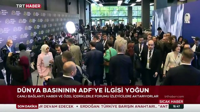 Dünya basınının Antalya Diplomasi Forumu'na ilgi yoğun