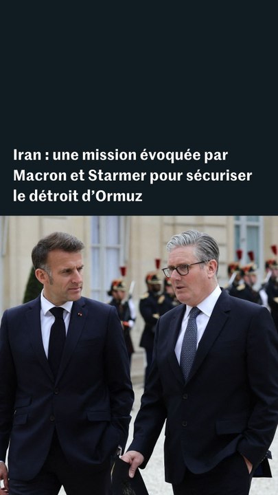 Iran : Emmanuel Macron demande la « pleine réouverture » du détroit d’Ormuz