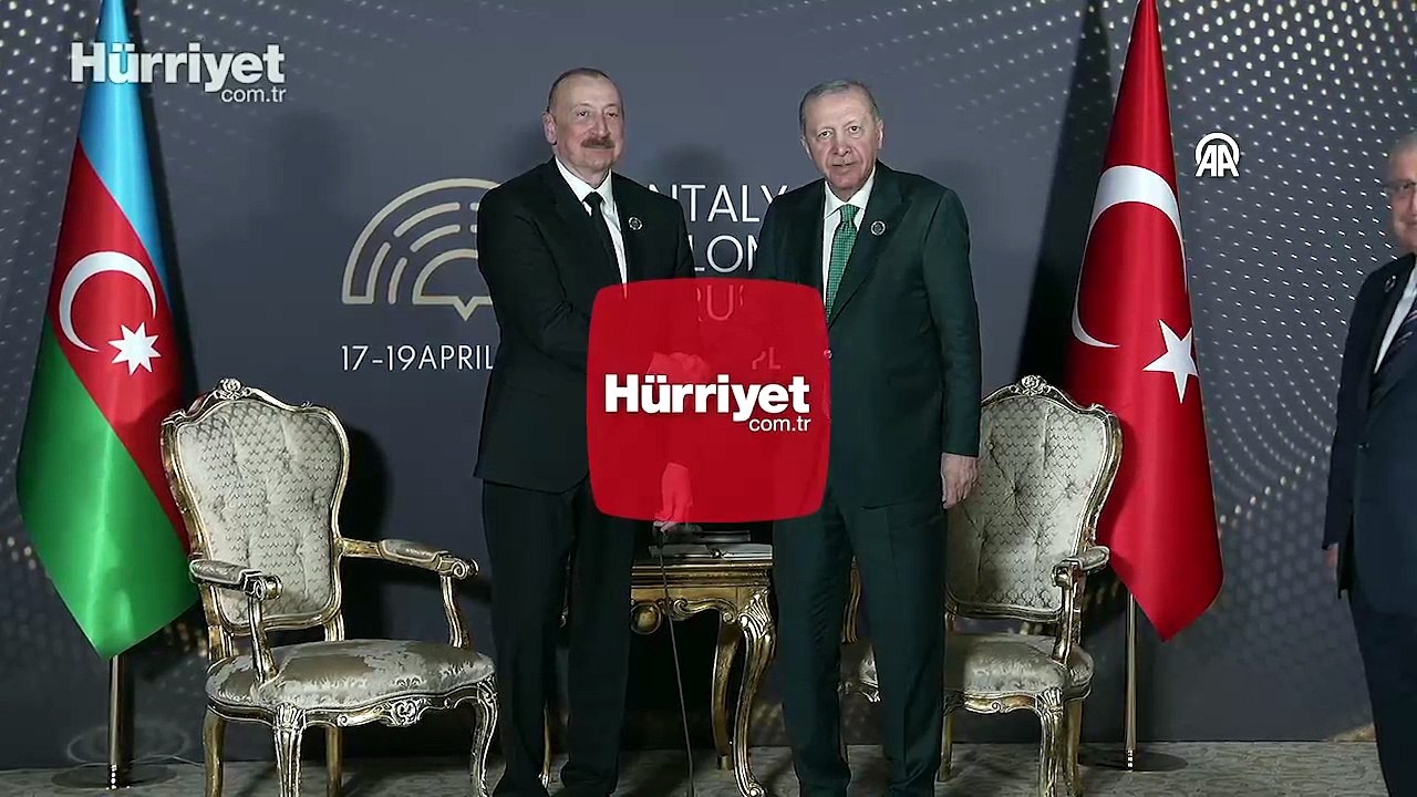 Cumhurbaşkanı Erdoğan, Azerbaycan Cumhurbaşkanı Aliyev ile görüştü
