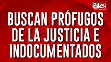 Máxima tensión en Once: buscan prófugos de la Justicia e indocumentados