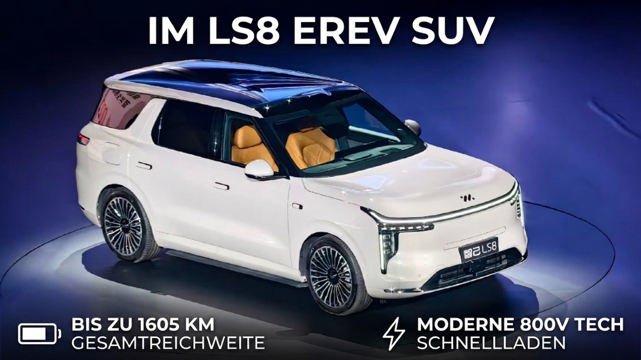 2026 IM LS8 EREV SUV mit Hinterachslenkung und Luxus-Interieur