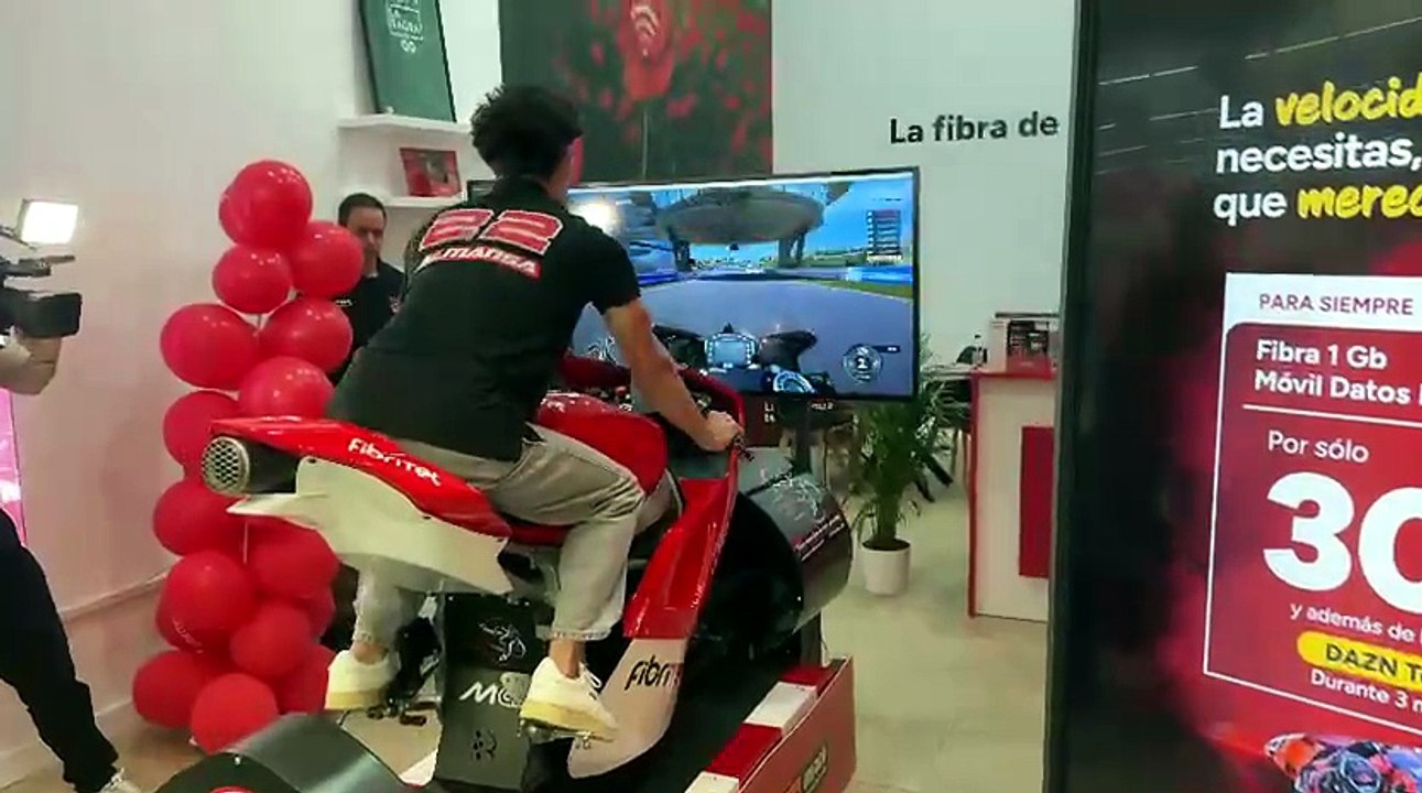 Fibritel acerca el motociclismo a Toledo junto a David Almansa