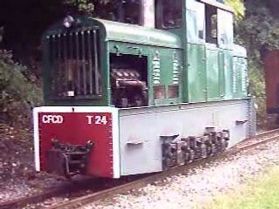 Manoeuvre du locotracteur "TATRA" Coferna à Froissy