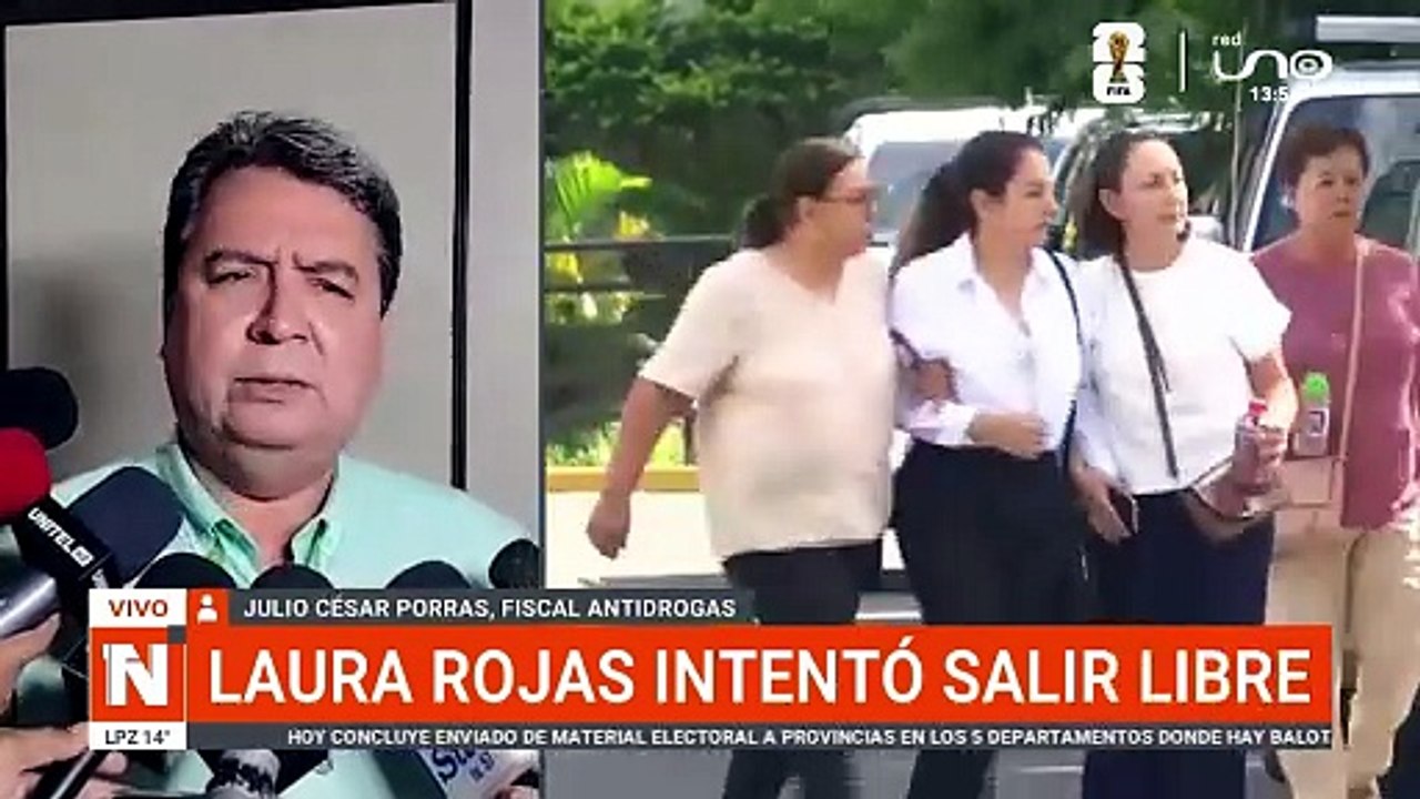 LAURA ROJAS INTENTÓ SALIR LIBRE