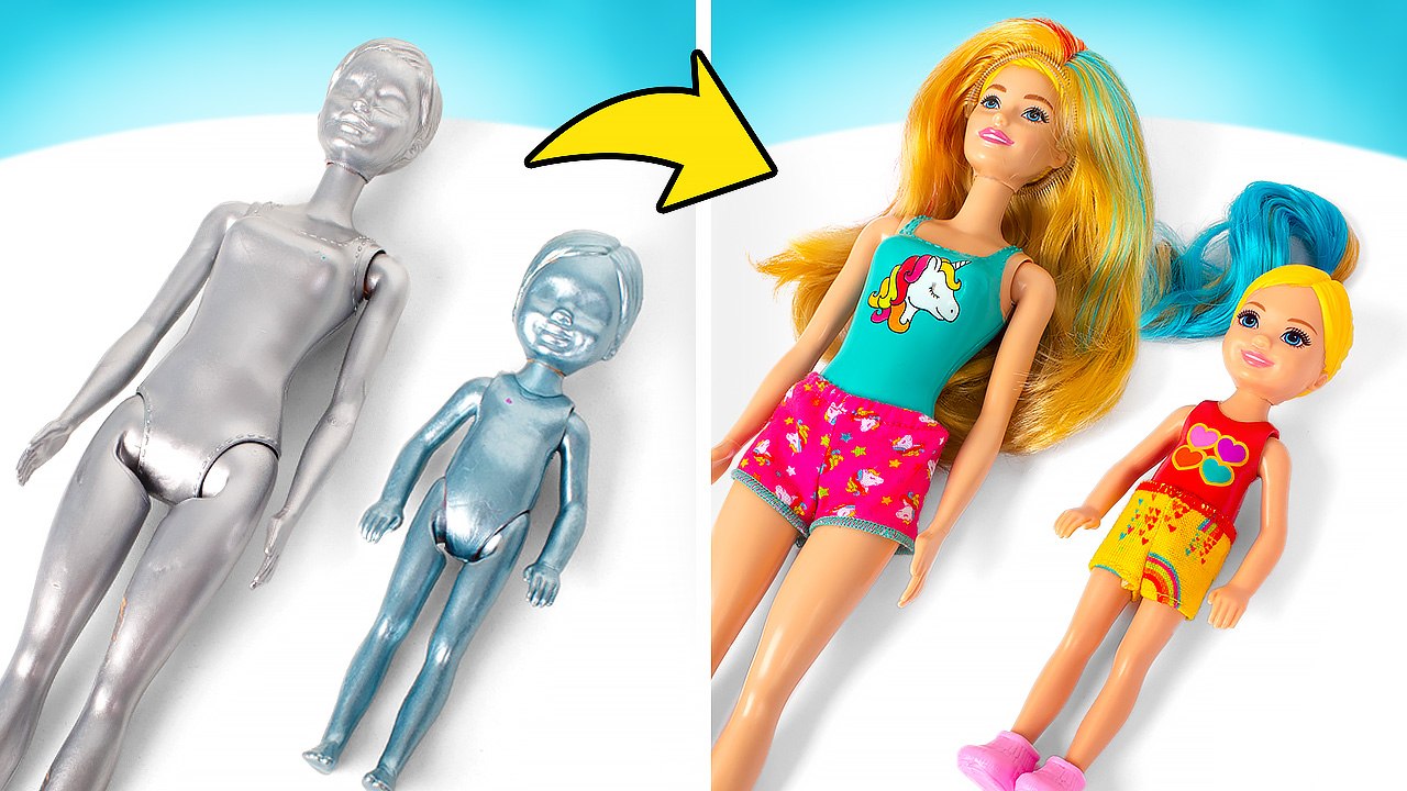 Regardez ces poupées qui montrent leur vrai visage !