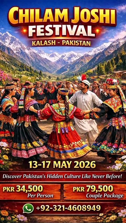 Hidden Paradise of Pakistan 🌸 | Chilam Joshi Festival | Kalash