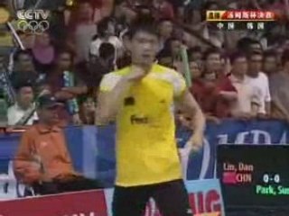 2008 Badminton Thomas Cup Final MS1 game 3 2/2