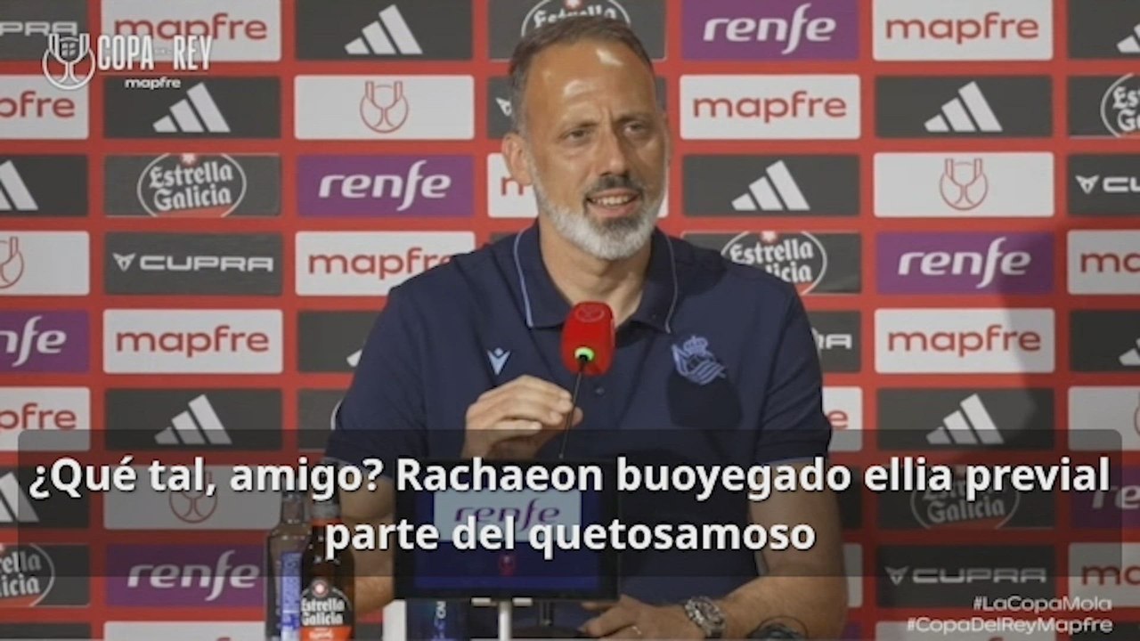 MATARAZZO, RUEDA DE PRENSA completa previa a la FINAL DE LA COPA DEL REY | ATLETI - REAL SOCIEDAD