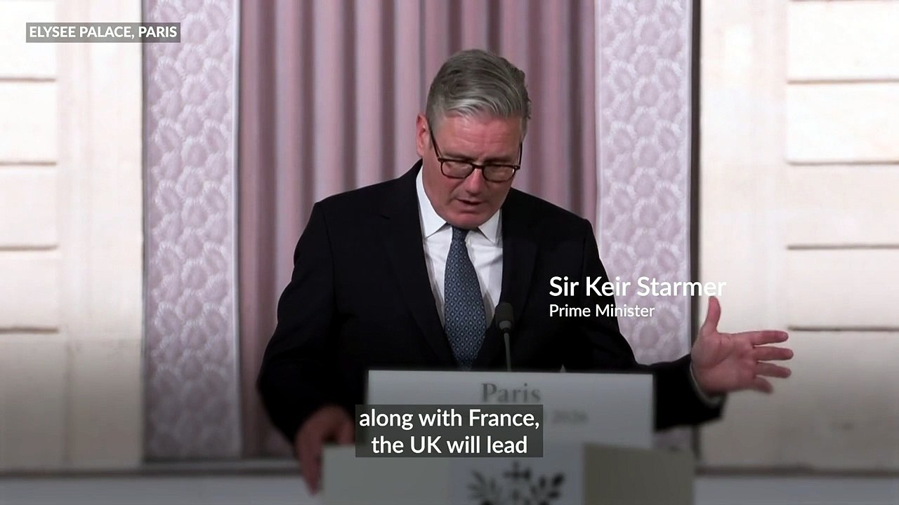Starmer: UK and France to lead mission in Strait of Hormuz when war ends