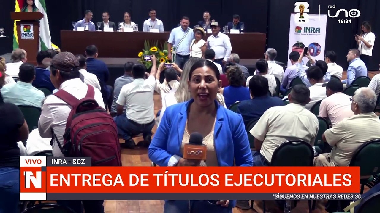 ENTRE DE TÍTULOS EJECUTORIALES