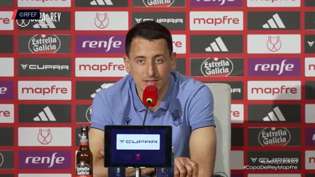 Real Sociedad - Oyarzabal ne cache pas sa nervosité avant la finale