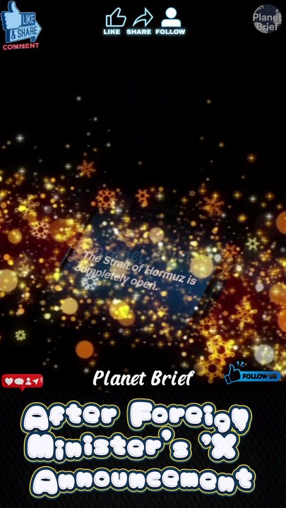 Oil Prices Crash Over 10% as Iran Declares Strait of Hormuz 'Completely Open'