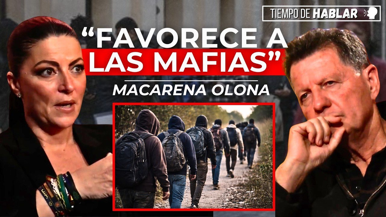 TdH / Macarena Olona DA UN AVISO SEVERO A SÁNCHEZ CON LA QUE SE VA A LIAR por la entrada de ilegales
