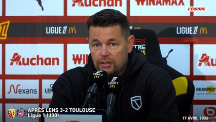 Pierre Sage après Lens-Toulouse : « On est à un match d'une qualification en Ligue des champions » - Foot - Ligue 1 - Lens
