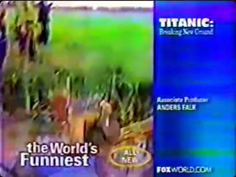 Titanic: Breaking New Ground FOX Split Screen Credits