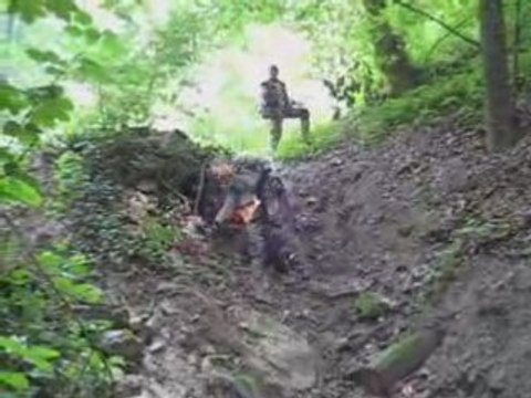 Montée du ravin Bruno 1 KTM 200 EXC 08/06/2008