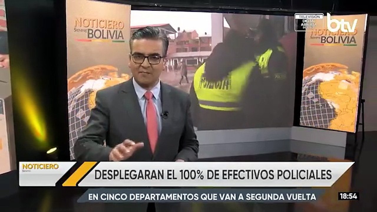 Policía desplegará al 100% de sus efectivos durante el balotaje en cinco departamentos
