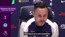 'We are full of problems' - De Zerbi challenges Spurs to win