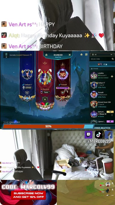 1 year WildRift anniversary stream!  #wildrift #twitch #smallstreamer
