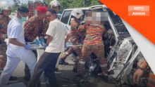 Dua warga emas maut nahas dua kenderaan di Kuala Kangsar