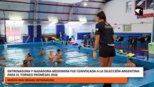 Entrenadora y nadadora misionera fue convocada a la Selección Argentina para el Torneo Promesas