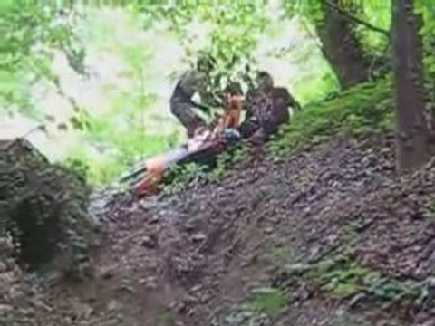 Montée du ravin Bruno 3 KTM 200 EXC 08/06/2008