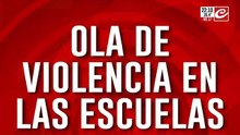 Ola de violencia en las escuelas: crece la tensión, padres reclaman en vivo