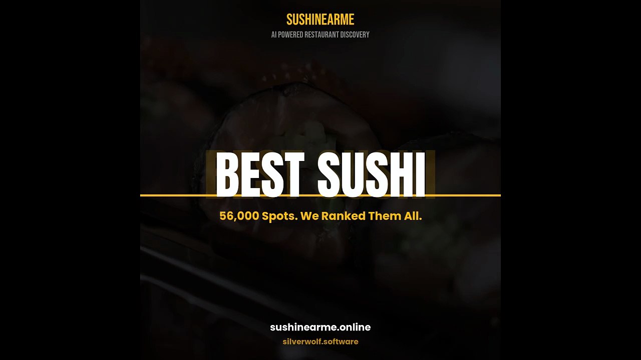 56,000 Data Points. One Song. — AI Music | SushiNearMe