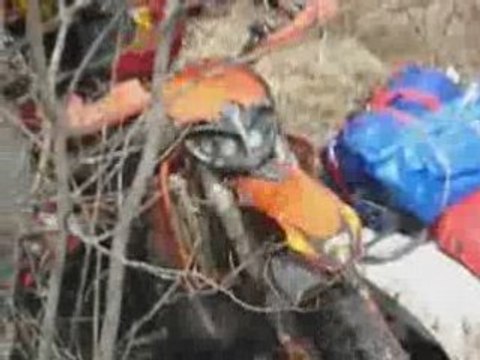 Alpes Sauze bourbier KTM 450EXC 10/05/2008