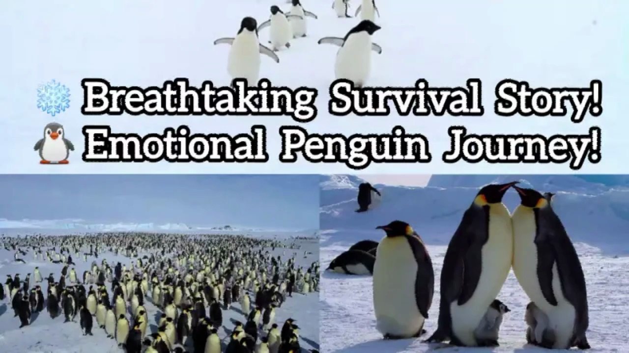 Penguins in Antarctica: ❄️ World's Most Breathtaking & Emotional Penguin Survival Story 🐧🔥