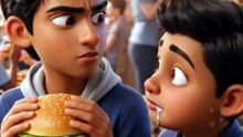 Best friends while sharing food #shortvideo #indiancomedy #sonanddad #childhoodmemory