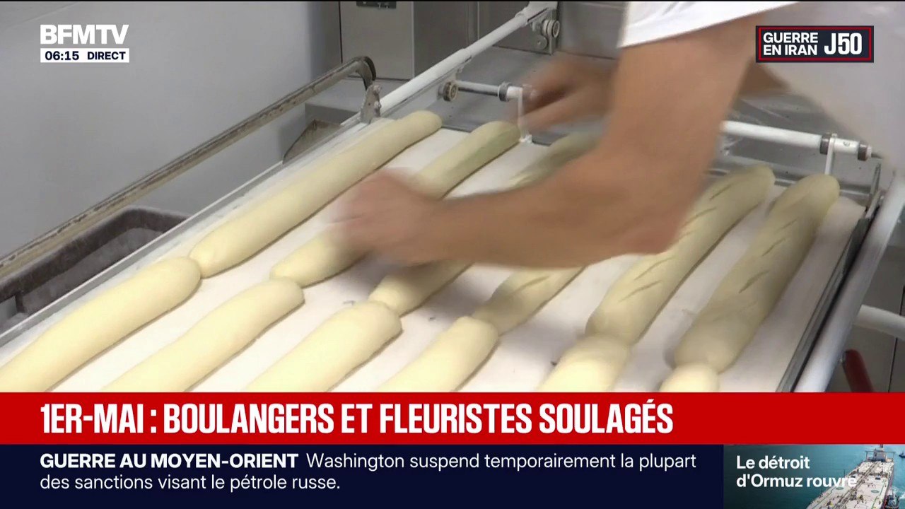 Les boulangers et fleuristes autorisés à ouvrir leur boutique le 1er-Mai